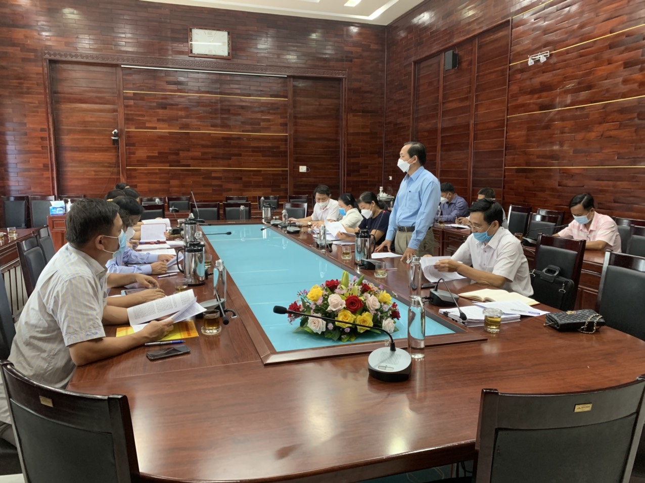 Thông qua dự thảo Báo cáo kết luận kiểm tra công tác ban hành văn bản của HĐND và UBND thành phố Quảng Ngãi