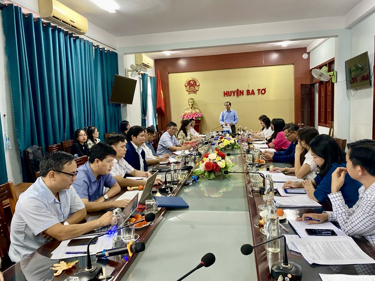 Sở Tư pháp thông qua dự thảo Báo cáo kết luận kiểm tra công tác ban hành văn bản quy phạm pháp luật của HĐND và UBND huyện Ba Tơ