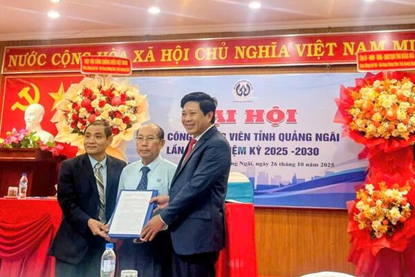 Đại hội Hội Công chứng viên tỉnh Quảng Ngãi lần thứ I nhiệm kỳ 2025 - 2030